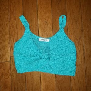 Teal tanktop